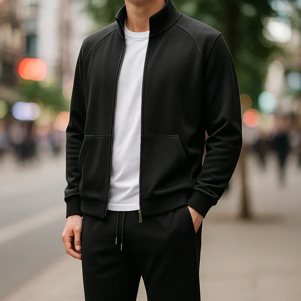 Brook – Lässiges Trainingsanzug Set Mit Reißverschluss