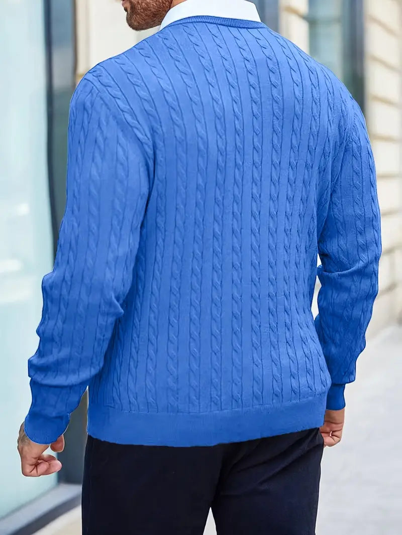 Jonty – Gestrickter Langarm Rollkragenpullover