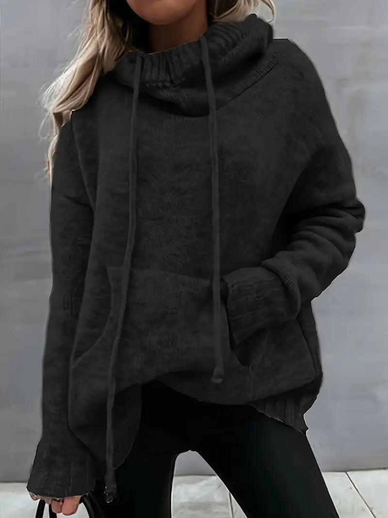 Natala - Strickpullover Mit Kängurutasche