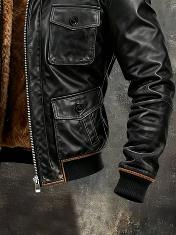 Crowley – Im Freien Jacke Im Retro Stil