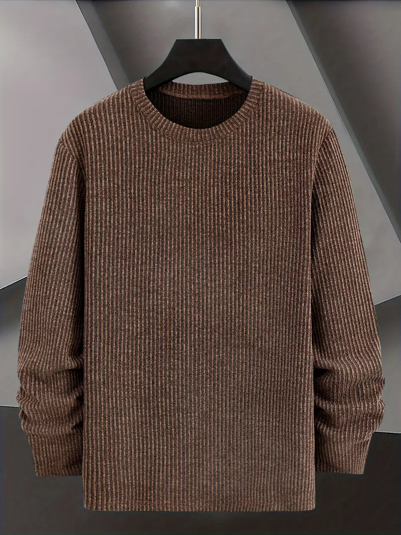 Kaufman – Lässiger Langarm Strick Pullover