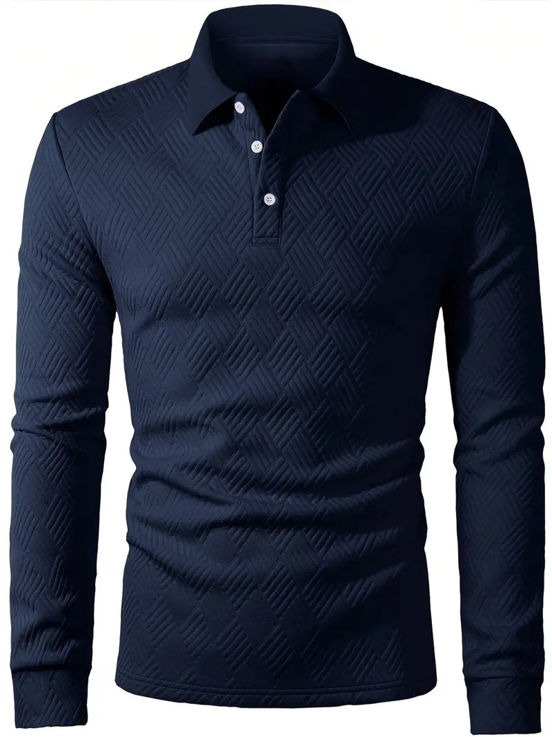 Kenric – Lässiges Hemd Mit Knöpfen Und Struktur