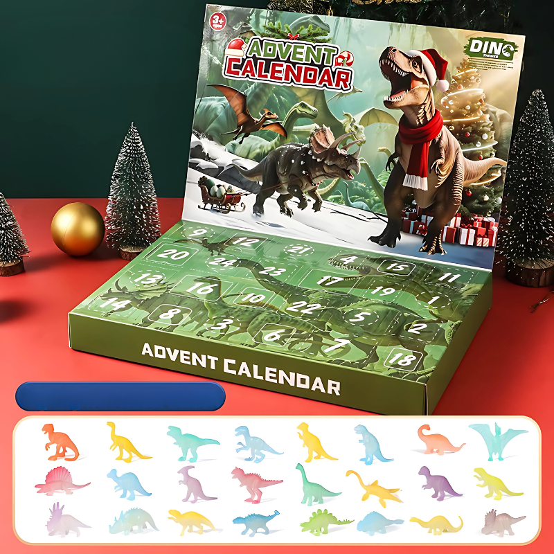 DinoFun – 24 Tägiger Adventskalender Voller Überraschungen