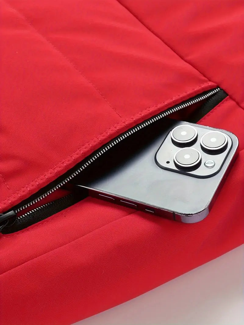 Bavuma – Lässige Polyester Jacke Mit Reißverschluss