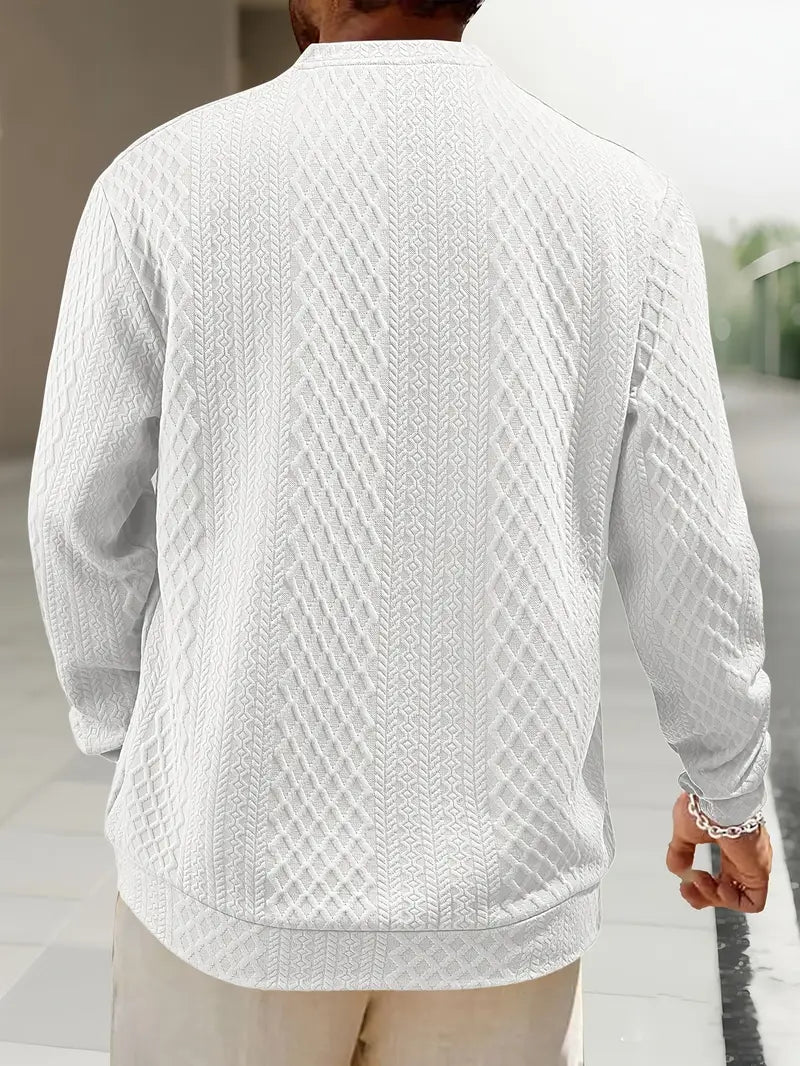 Warriner – Langärmliges Sweatshirt Mit Geometrischem Muster